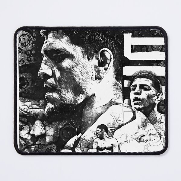Item preview, Nick Diaz Black And White Drawing designed and sold by JowanKerman.