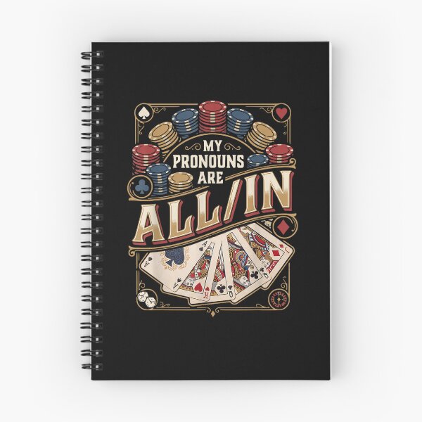 Item preview, My Pronouns are All in Funny Poker Player Card Table  designed and sold by MatherFisher.