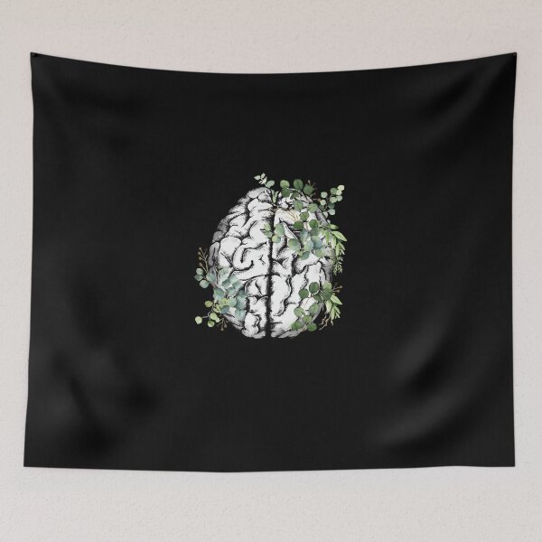 Item preview, Human Brain With Green designed and sold by stephanieabsb.