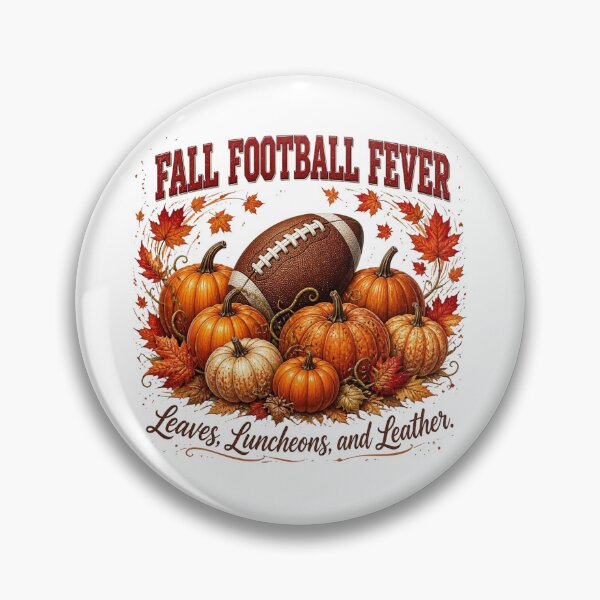 Item preview, Fall Football Fever Sweatshirt – Leaves, Luncheons, and Leather Vintage Autumn Pumpkin Football Design designed and sold by FestivityFinds.