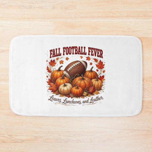 Item preview, Fall Football Fever Sweatshirt – Leaves, Luncheons, and Leather Vintage Autumn Pumpkin Football Design designed and sold by FestivityFinds.