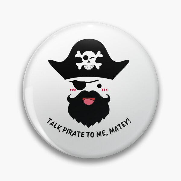 Item preview, Háblame de piratas, compañero – Diseño con un simpático juego de palabras sobre piratas designed and sold by ThisIsDebbie.