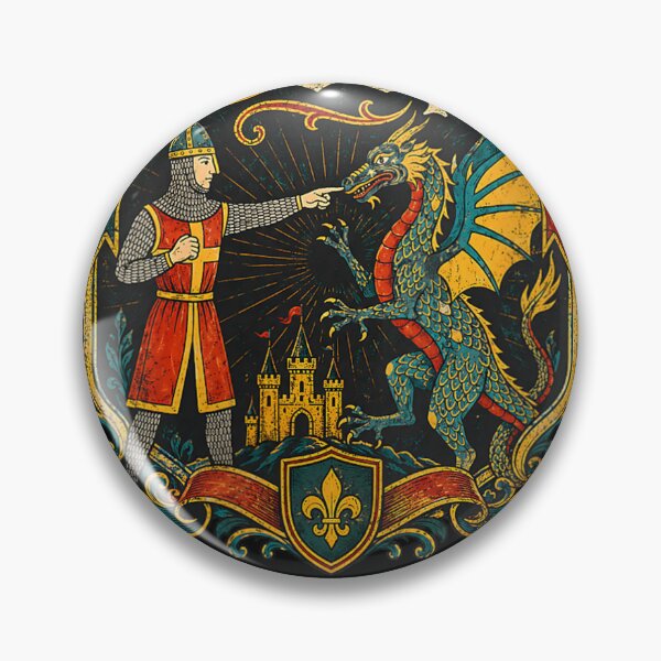 Item preview, Le Boop Medieval Knight Dragon Funny designed and sold by dr-blind-pdf.