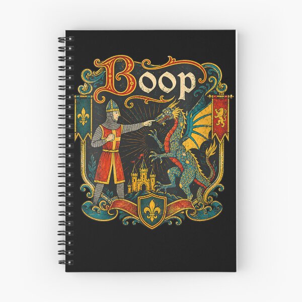 Item preview, Le Boop Medieval Knight Dragon Funny designed and sold by dr-blind-pdf.