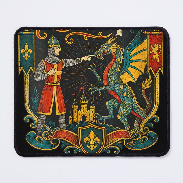 Item preview, Le Boop Medieval Knight Dragon Funny designed and sold by dr-blind-pdf.