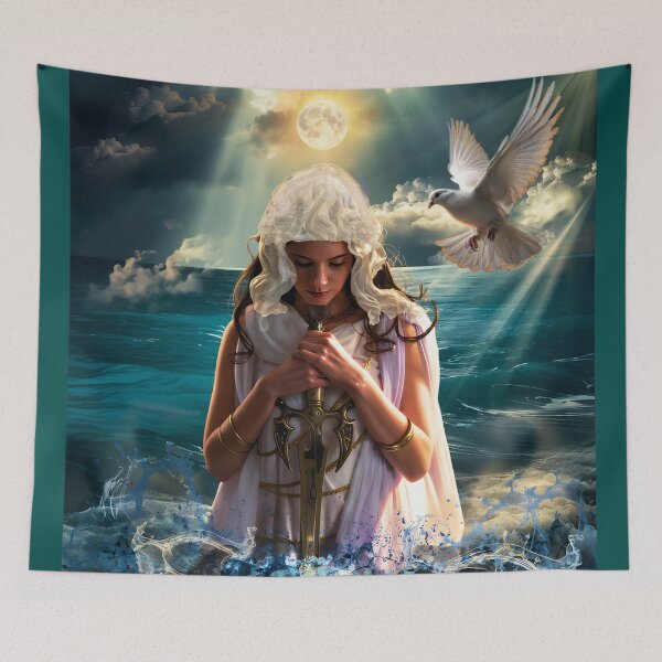 Item preview, Armor of God The Waters Will Not Overcome designed and sold by Tripp Art Studio.
