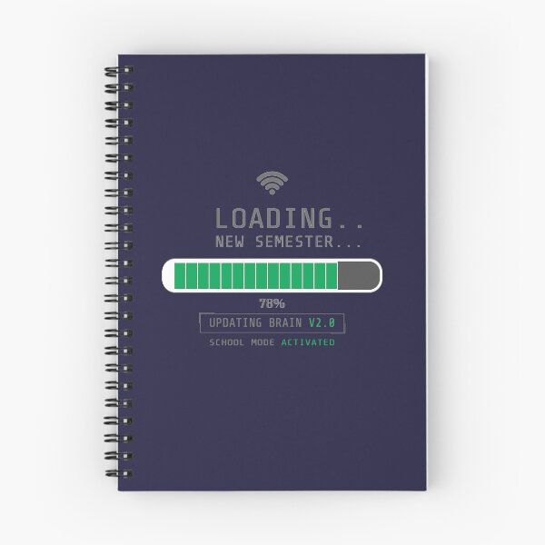 Item preview, School Mode Activated Loading Semester Tee designed and sold by RandaPalette.