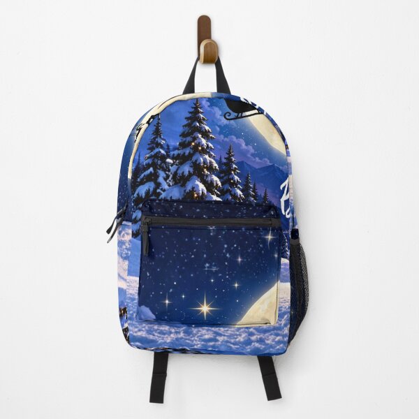 Item preview, Believe Santa Sleigh Moon Christmas Night designed and sold by Kenzie & Co.