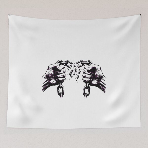 Item preview, Rage Against Chains designed and sold by GeeklyShirts.