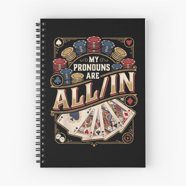 Item preview, My Pronouns are All in Funny Poker Player Card Table  designed and sold by ArtByimamS.