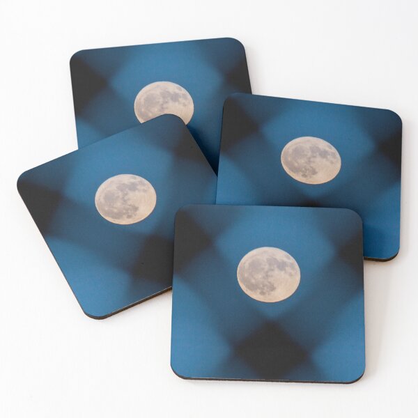 Item preview, Moon Throug a Chainlink Fence designed and sold by SDImagesbyDavid.