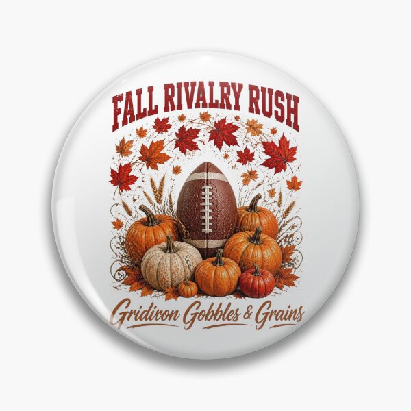 Item preview, Fall Rivalry Rush Sweatshirt – Gridiron Gobbles & Grains Vintage Football Pumpkin Harvest Design designed and sold by FestivityFinds.