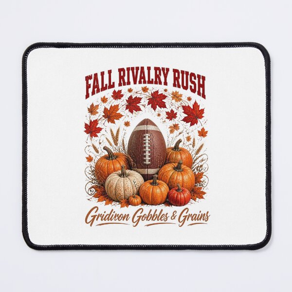 Item preview, Fall Rivalry Rush Sweatshirt – Gridiron Gobbles & Grains Vintage Football Pumpkin Harvest Design designed and sold by FestivityFinds.