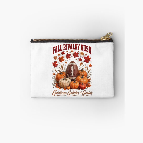 Item preview, Fall Rivalry Rush Sweatshirt – Gridiron Gobbles & Grains Vintage Football Pumpkin Harvest Design designed and sold by FestivityFinds.