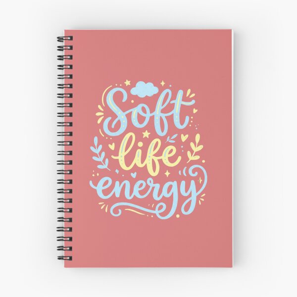 Item preview, Soft Life Energy Aesthetic Quote designed and sold by WallMuseStudio .