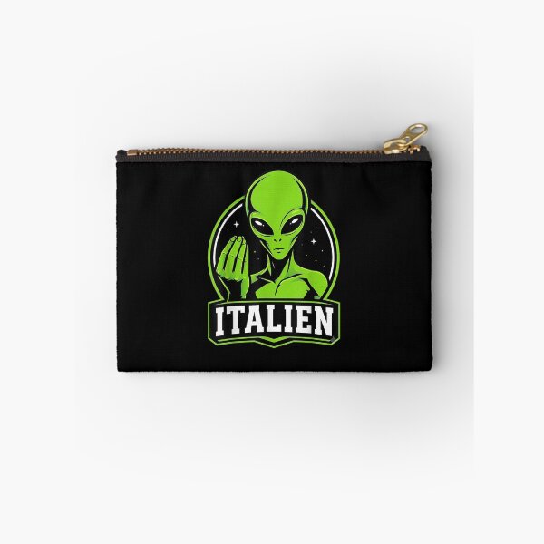 Item preview, Italien Alien Italian Hand Gesture Sci Fi T-Shirt designed and sold by GalenoHenley.