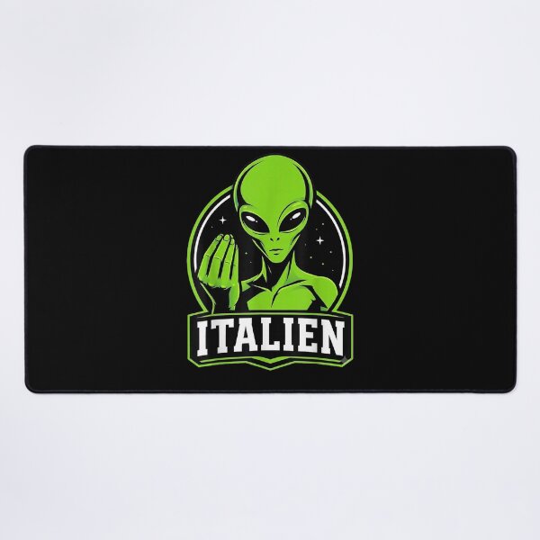Item preview, Italien Alien Italian Hand Gesture Sci Fi T-Shirt designed and sold by GalenoHenley.
