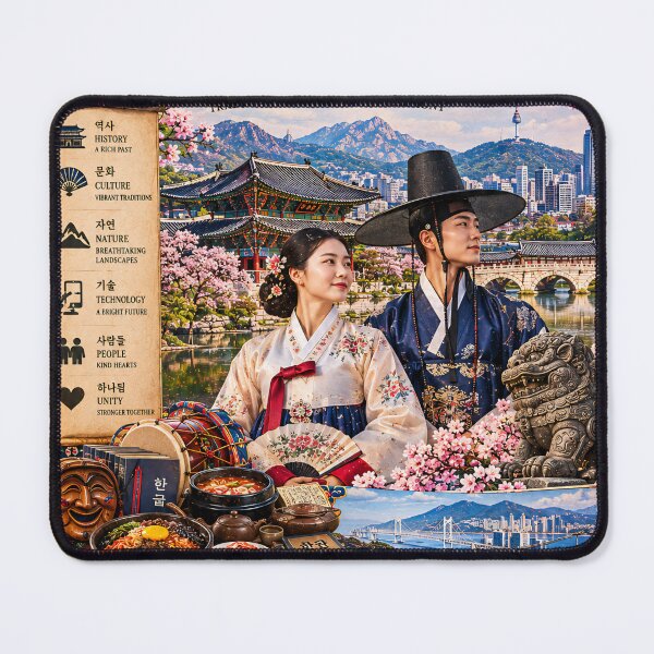Item preview, South Korea Tradition & Innovation Art Poster designed and sold by alexcorporation.