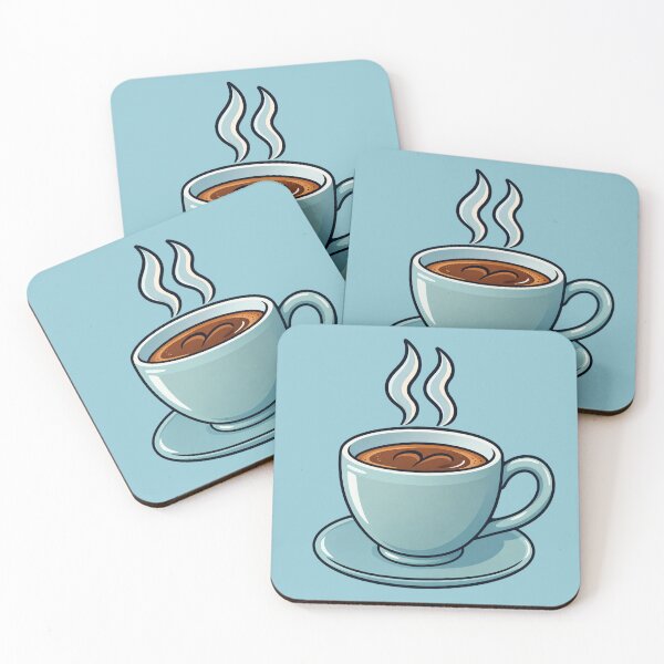Item preview, Cute Coffee Cup with Heart Latte Art designed and sold by Hari Arts.