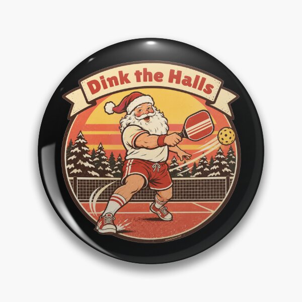 Item preview, Dink the Halls | Funny Santa Pickleball Christmas designed and sold by Made by Tamar.