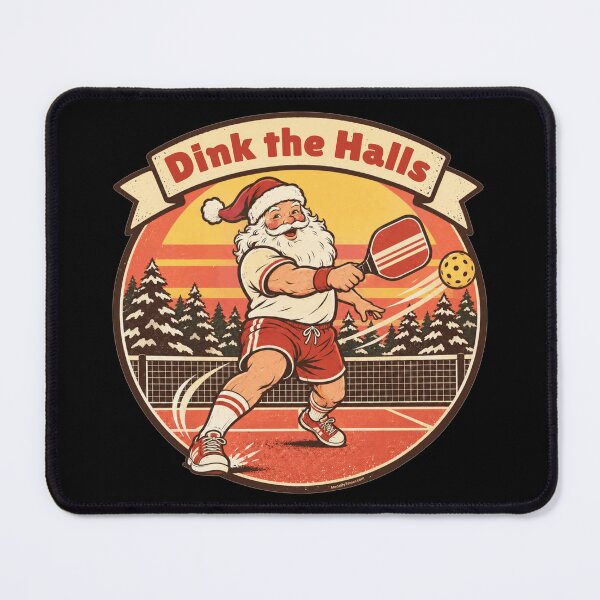 Item preview, Dink the Halls | Funny Santa Pickleball Christmas designed and sold by Made by Tamar.