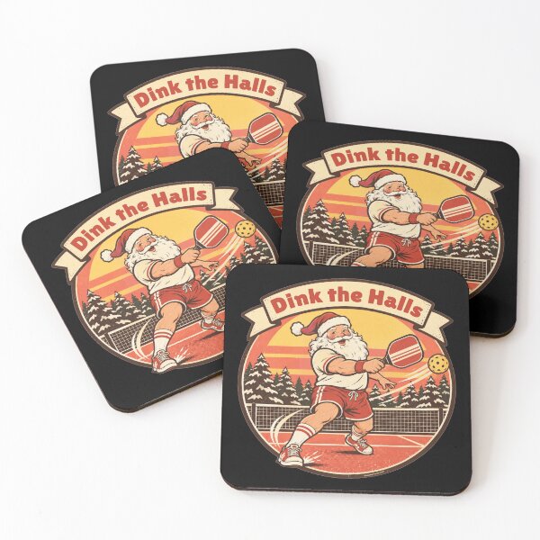 Item preview, Dink the Halls | Funny Santa Pickleball Christmas designed and sold by Made by Tamar.