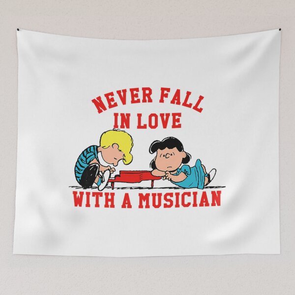 Item preview, Peanuts Never Fall In Love With A Musician designed and sold by hrxtslush.