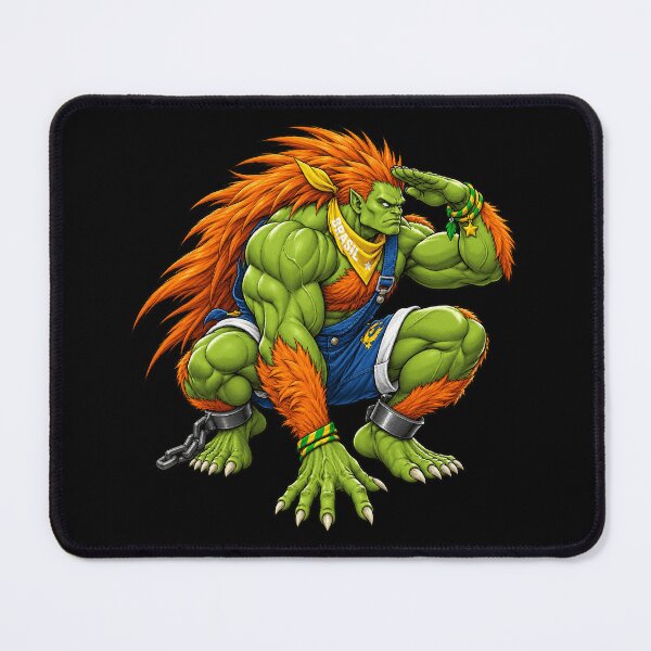 Item preview, Blanka - Street Fighter designed and sold by RoyAGreen.