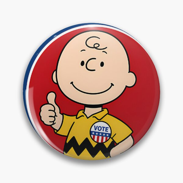 Item preview, Charlie Brown For President designed and sold by ArtistAlgo.