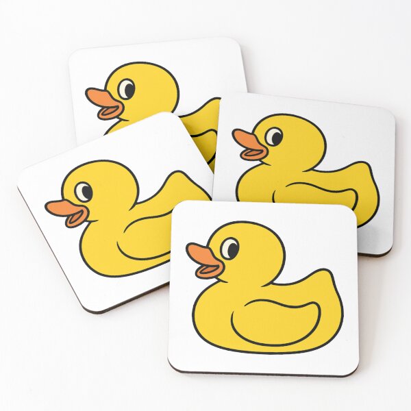 Item preview, Cute Vintage Yellow Rubber Duckie Cartoon designed and sold by meghnad.