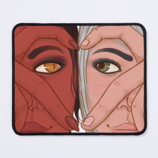 Item preview, Karlach x Shadowheart Hand Heart designed and sold by VoyeurBeast.