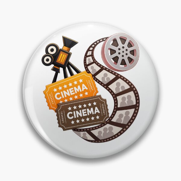 Item preview, Vintage Cinema Movie Night - Retro Film Camera & Tickets designed and sold by KKCreationz.