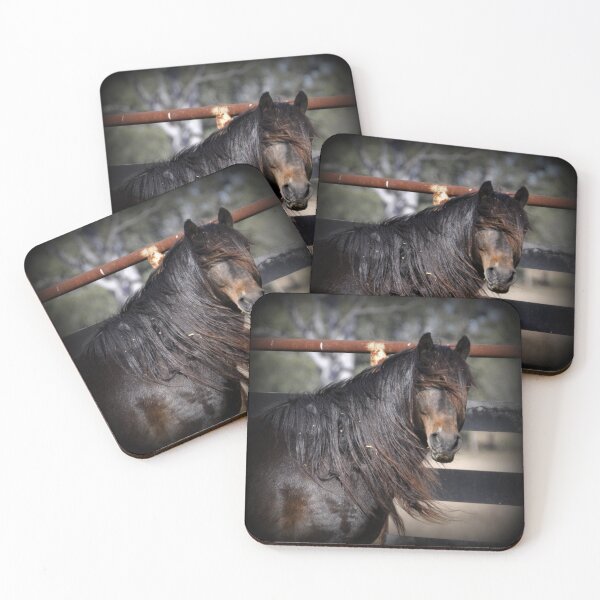 Item preview, AUSTRALIAN BRUMBY, HORSE ART FOR APPAREL AND HOME DECOR designed and sold by Barbara Jean Photo Art And Design.