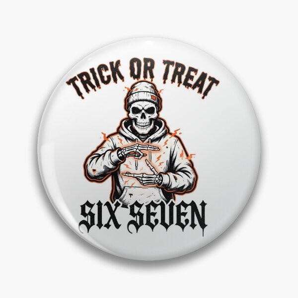 Item preview, Trick or Treat - Six Seven Skeleton designed and sold by ZykeArt.