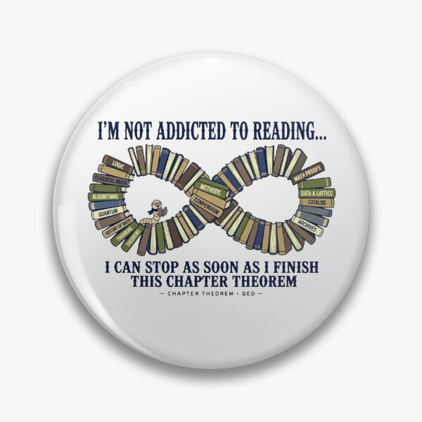 Item preview, I'M NOT ADDICTED TO READING designed and sold by GeeklyShirts.