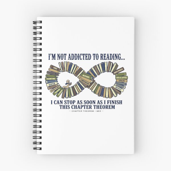 Item preview, I'M NOT ADDICTED TO READING designed and sold by GeeklyShirts.