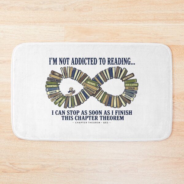 Item preview, I'M NOT ADDICTED TO READING designed and sold by GeeklyShirts.