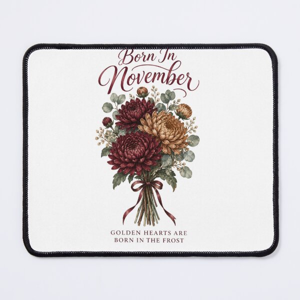 Item preview, Born In November Chrysanthemum Birthday Gift designed and sold by DreamelleStudio.