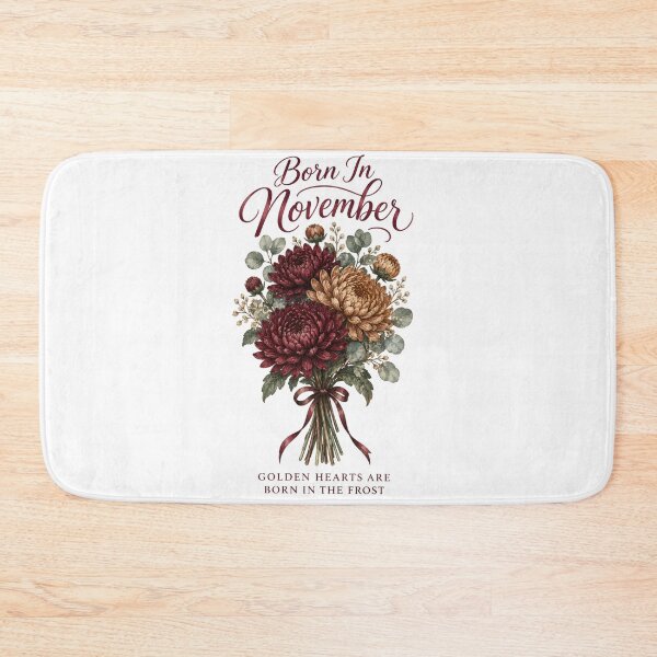 Item preview, Born In November Chrysanthemum Birthday Gift designed and sold by DreamelleStudio.