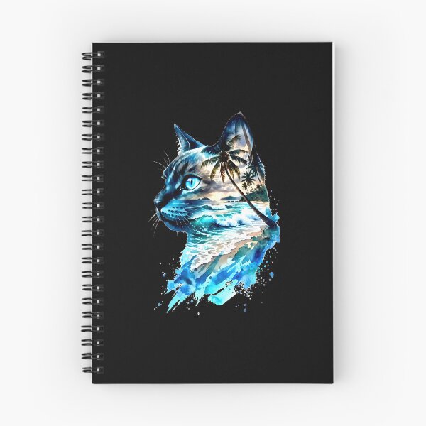 Item preview, Cat Beach Scene Surreal Art designed and sold by SoyLamderma.