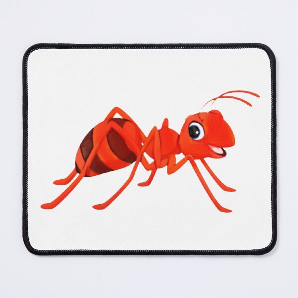 Item preview, Cute Happy Red Ant Cartoon Illustration designed and sold by meghnad.