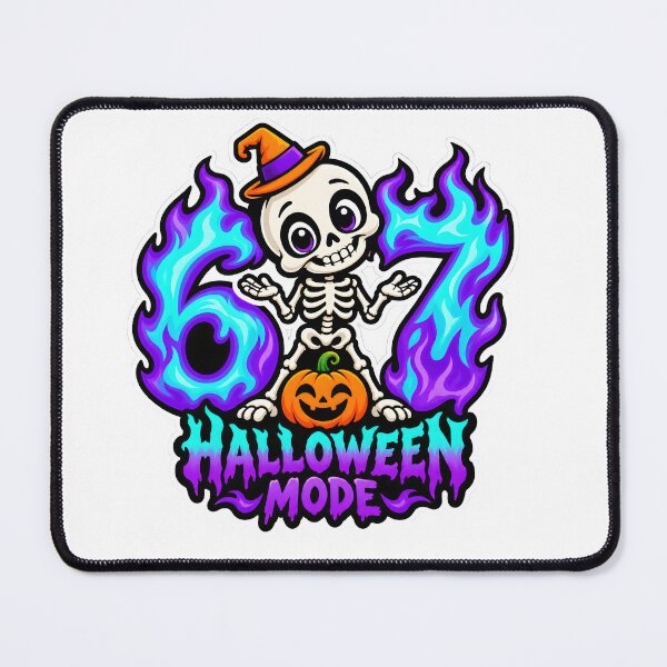 Item preview, Halloween Mode - Cute Skeleton Pumpkin designed and sold by ZykeArt.
