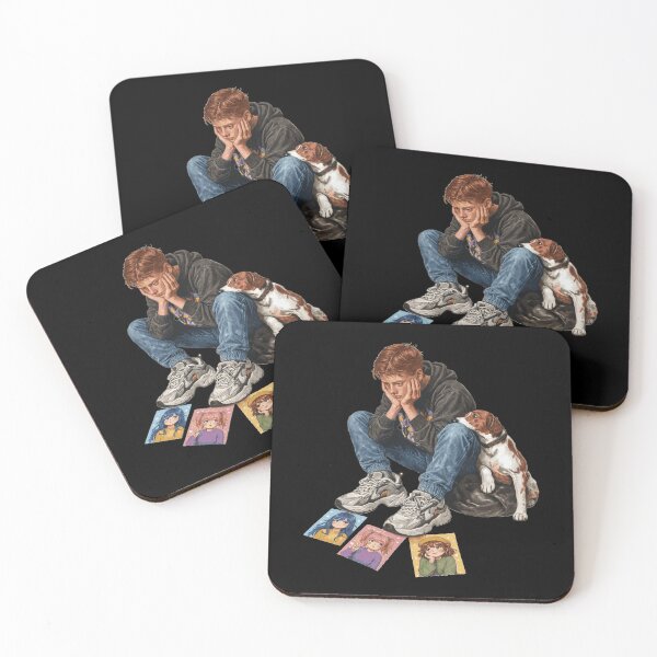 Item preview, Anime Fan Idol Crush Melancholy Boy Dog Companion Narrative Art designed and sold by KungPowUnicorn.
