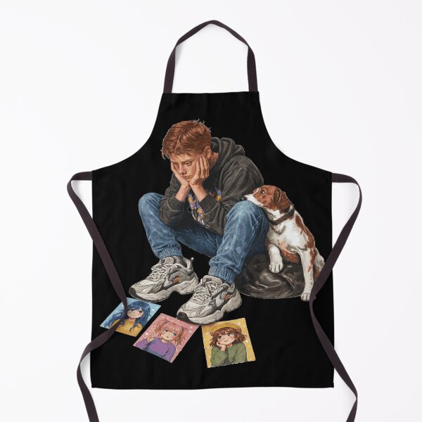 Item preview, Anime Fan Idol Crush Melancholy Boy Dog Companion Narrative Art designed and sold by KungPowUnicorn.