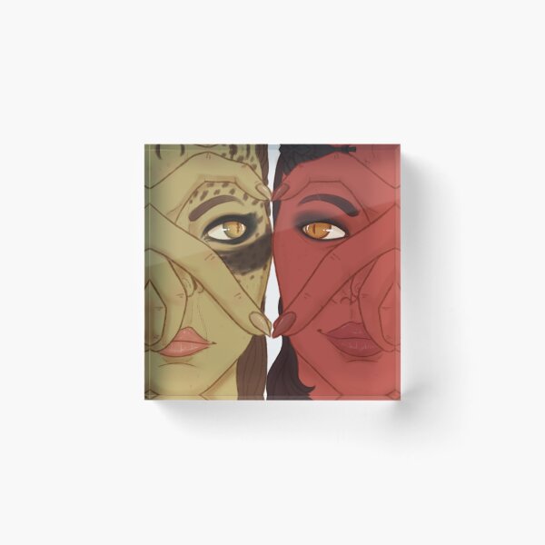 Item preview, Lae'zel x Karlach Hand Heart designed and sold by VoyeurBeast.