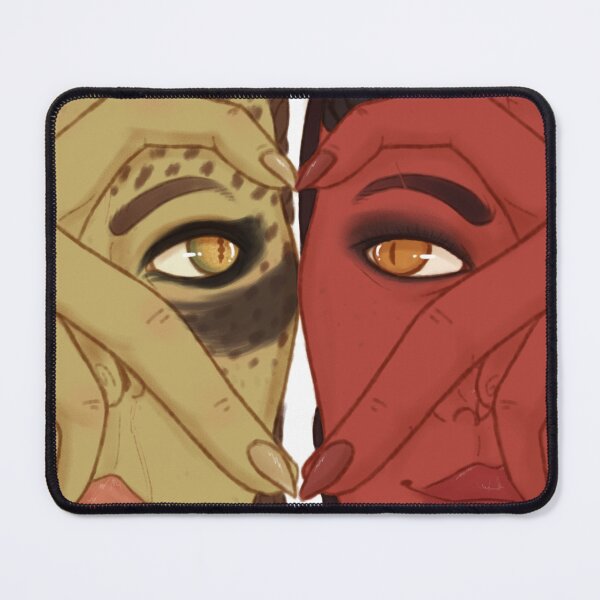 Item preview, Lae'zel x Karlach Hand Heart designed and sold by VoyeurBeast.