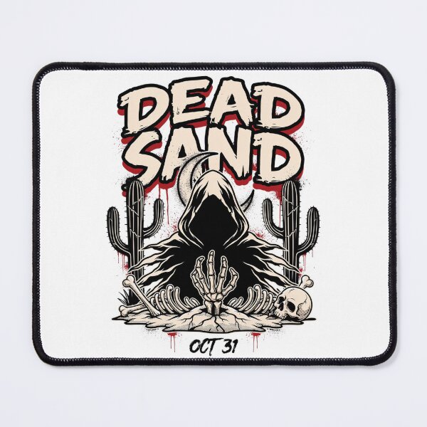 Item preview, Dead Sand Desert Reaper T-Shirt | Wasteland Halloween Graphic Tee v6 designed and sold by DarylWelsh2024.
