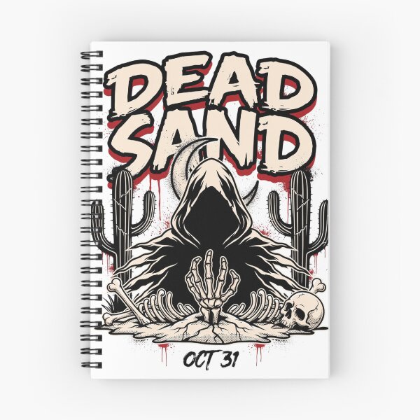 Item preview, Dead Sand Desert Reaper T-Shirt | Wasteland Halloween Graphic Tee v6 designed and sold by DarylWelsh2024.