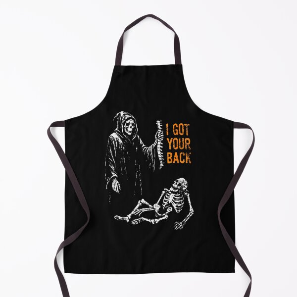 Item preview, I Got Your Back Skeleton Grim Reaper Halloween designed and sold by TysonLangosh.