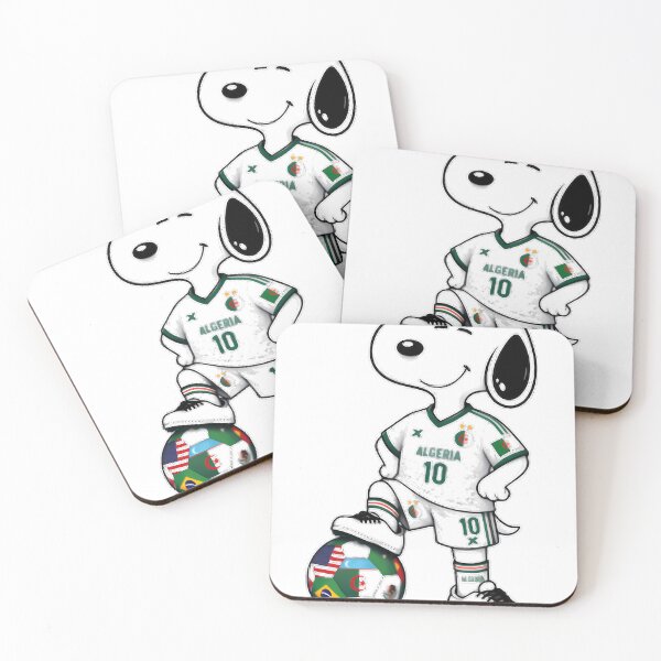 Item preview, Algeria Team Funny Snoopy Soccer designed and sold by ArtistAlgo.